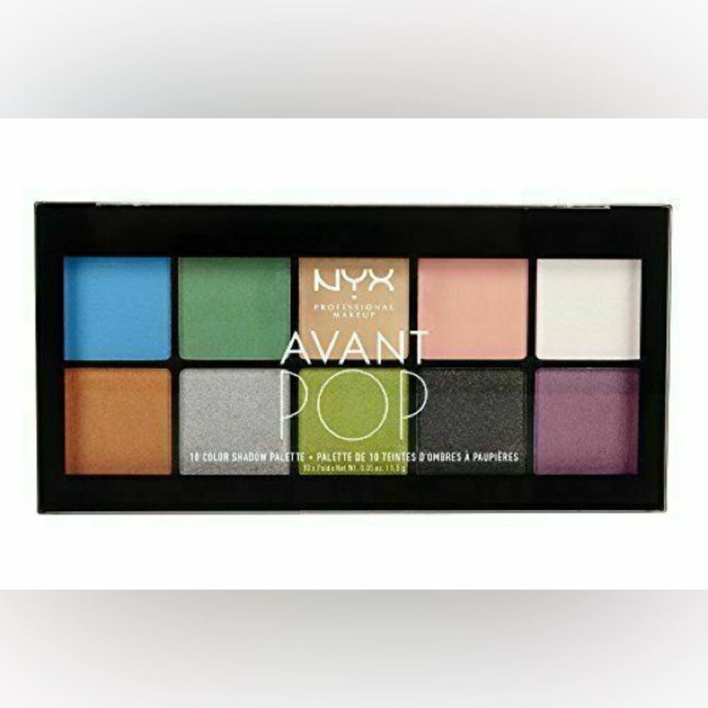 NYX Avant Pop Palette with Bold Shades